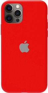 Чехол-накладка TOTO Silicone Full Protection Case Apple iPhone 12 Pro Max Red