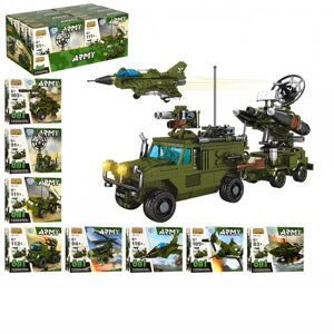 Конструктор Limo Toy Військовий транспорт KB-172 8 шт/уп