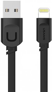 Кабель Usams US-SJ008 Lightning cable 1m Black