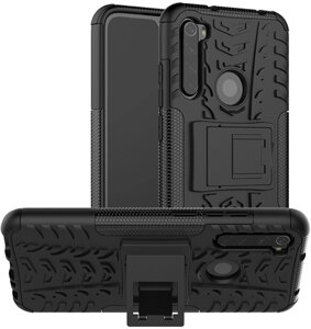 Чехол-накладка TOTO Dazzle Kickstand 2 in 1 Case Xiaomi Redmi Note 8 Black
