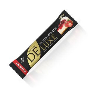 Батончик Nutrend Deluxe Protein Bar, 60 грам Полуничне тістечко