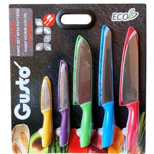 Набір ножів Gusto Color GT-4102-5 5 предметів