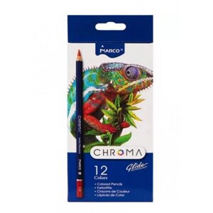 Набір кольорових олівців Marco Chroma 8010-12CB 12 кольорів