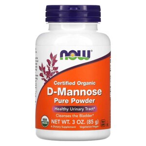 Натуральна добавка NOW D-Mannose powder, 85 грам
