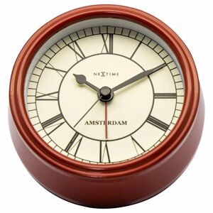 Настільний годинник "Small Amsterdam Red" ?11 см