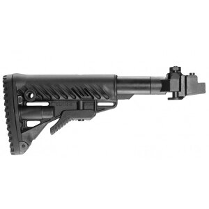 M4AKP Приклад складний FAB M4 для AK 47, полімер, чорний