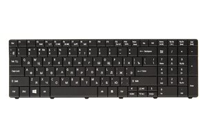 Клавіатура для ноутбука ACER Aspire E1-521, TravelMate 5335 чорний, чорний фрейм