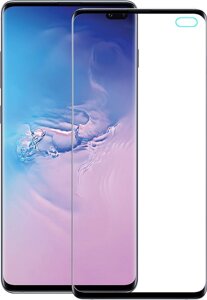 Защитное стекло TOTO 5D Full Cover Tempered Glass Samsung Galaxy S10+ Black