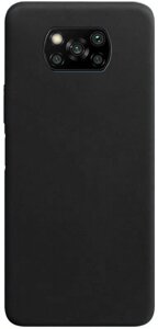 Чехол-накладка TOTO Silicone Full Protection Case Xiaomi Poco X3 Black
