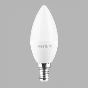 Світлодіодна лампа LED Vestum C-37 E14 1-VS-1303 6 Вт
