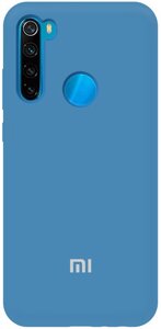 Чехол-накладка TOTO Silicone Full Protection Case Xiaomi Redmi Note 8T Navy Blue