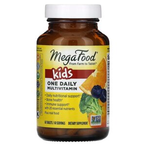 Вітаміни та мінерали MegaFood Kids One Daily Multivitamin, 60 таблеток