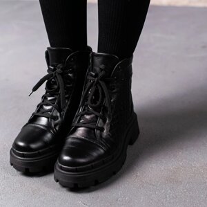 Черевики жіночі зимові Fashion Argo 3392 36 розмір 23,5 см Чорний