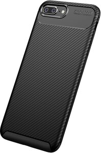 Чехол-накладка TOTO TPU Carbon Fiber 1,5mm Case Apple iPhone 7 Plus/8 Plus Black