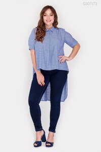 Женская рубашка Урбино (джинс) 0307173