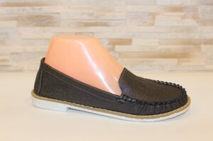 Мокасини туфлі жіночі сірі Т1347 38