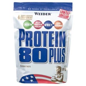 Протеїн Weider Protein 80 Plus, 500 грам Страчателла