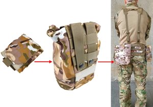 Підсумок для скидання магазинів мультикам степовий Multicam Arid (MOLLE, на тактичний пояс, розвантаження, РПС)