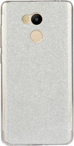 Чехол-накладка TOTO TPU Case Rose series 2 Xiaomi Redmi 4 Silver