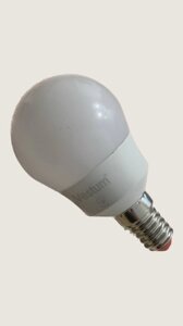 Світлодіодна лампа LED Vestum G-45 E14 1-VS-1203 6 Вт