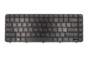 Клавiатура для ноутбука HP 242 G1, 242 G2 чoрний, без фрейма
