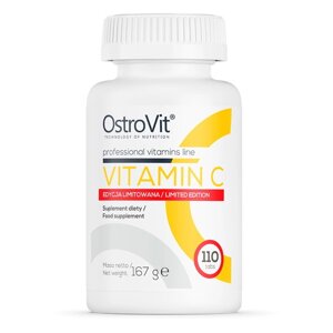Вітаміни та мінерали OstroVit Vitamin C, 110 таблеток - Limited Edition