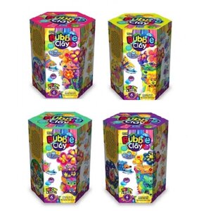 Набір творчої творчості Danko Toys Bubble Clay Ваза BBC-V-01-02-03-04U