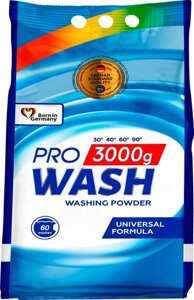 Порошок для прання універсальний 2K Pro Wash 722089 10 кг