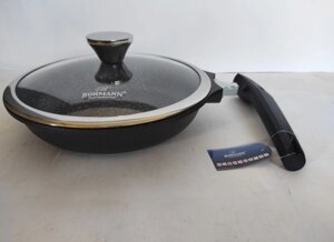Сковорода глибока Bohmann ВН-1730-28-DFP 28 см чорна
