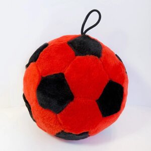 М'яка іграшка Zolushka М'ячик 21см червоно-чорний (ZL1306)