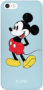 Чехол-накладка PUMP Tender Touch Case for iPhone 5/5s/SE Mickey Mouse La Vintage