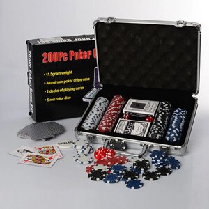 Настільна гра Покер M-2777 200 фішок
