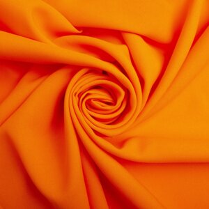 Тканина костюмна габардин неон оранж