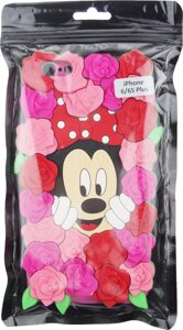 Чехол-накладка TOTO TPU Fluffy Case IPhone 6 Plus/6S Plus Mini Mouse Pink