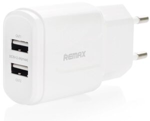 Мережевий зарядний пристрій Remax RP-U22m-White