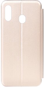 Чехол-книжка TOTO Book Rounded Leather Case Samsung Galaxy M20 Gold