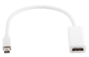 Кабель-перехідник PowerPlant HDMI - mini DisplayPort, 0.15м