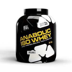 Протеїн Fitness Authority Anabolic Iso Whey, 2 кг Полуниця