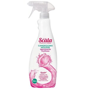 Активна піна-очищувач для ванни і кухні 700 мл SCALA Schiuma attiva-detergente per Bagno e Cucina 80061305