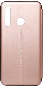 Чехол-книжка TOTO Book Rounded Leather Case Huawei P Smart+ 2019 Rose Gold
