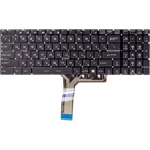 Клавiатура для ноутбука MSI GT72, GS60 чoрний, підсвічування
