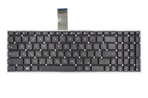 Клавiатура для ноутбука ASUS X501, X550 чoрний, без фрейма, з кріпленням