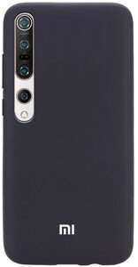 Чехол-накладка TOTO Silicone Full Protection Case Xiaomi Mi 10/Mi 10 Pro Black