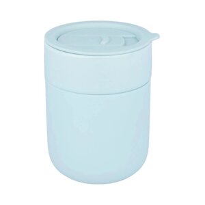 Кухоль з кришкою для кави Cute Travel Mugs 295-Light-Blue 295 мл блакитний