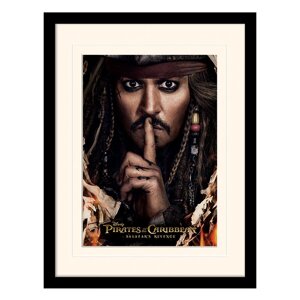 Постер у рамі "Pirates of the Caribbean (Can You Keep A Secret)" 30 x 40 см