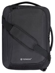 Рюкзак, сумка два в одному для ноутбука два в одному 15,6. 27L Topmove чорний