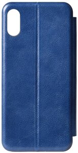 Чехол-книжка TOTO Book Rounded Leather Case Apple iPhone XS Max Navy Blue