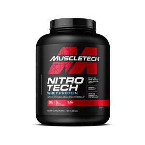 Протеїн Muscletech Nitro Tech Whey Protein, 1.81 кг Ваніль