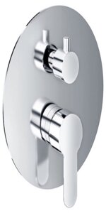 Трипозиційний прихований змішувач для ванни/душу (круглий) CM-11. RN-300-01