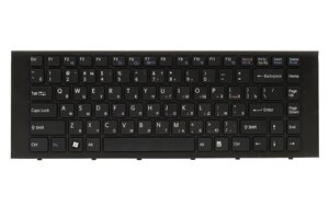 Клавiатура для ноутбука SONY EG чорний, чорний фрейм